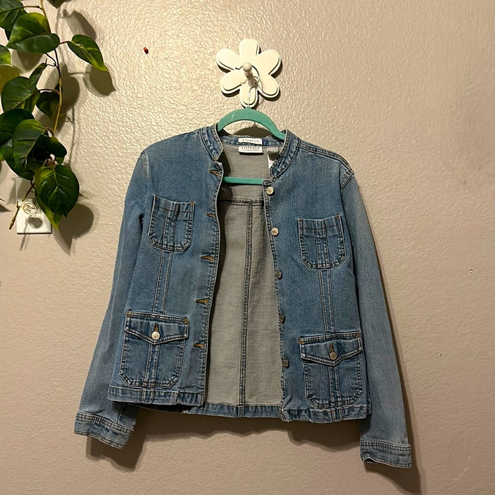 Y2K denim jacket